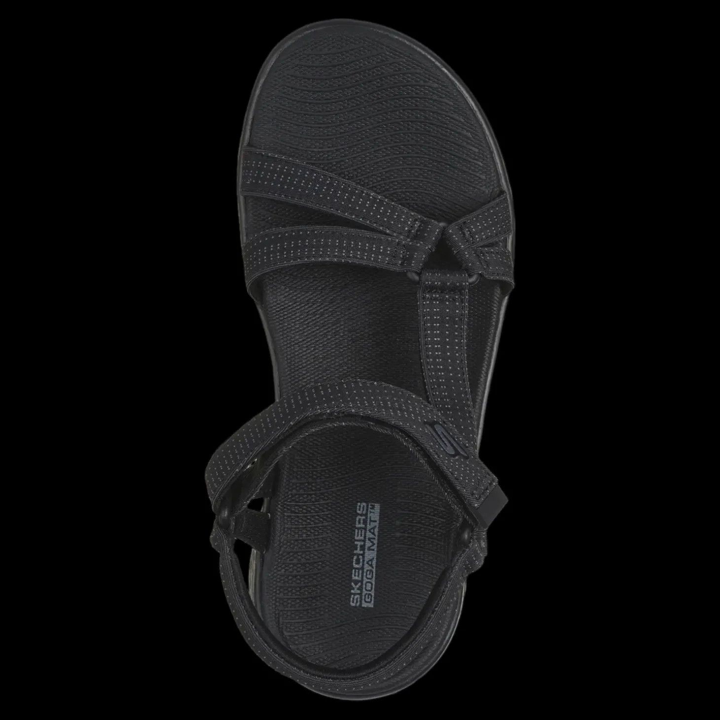 Flex Sandal - Sublime Skechers Sandali Da Donna Nero - 141451