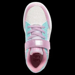 Frangetta Mix - Pan Di Zucchero Lelli Kelly Sneakers Da Bambina Bianco/lilla - LKAA8090