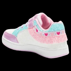 Frangetta Mix - Pan Di Zucchero Lelli Kelly Sneakers Da Bambina Bianco/lilla - LKAA8090