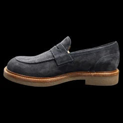 Frau Mocassini Da Uomo Blu - 35D7