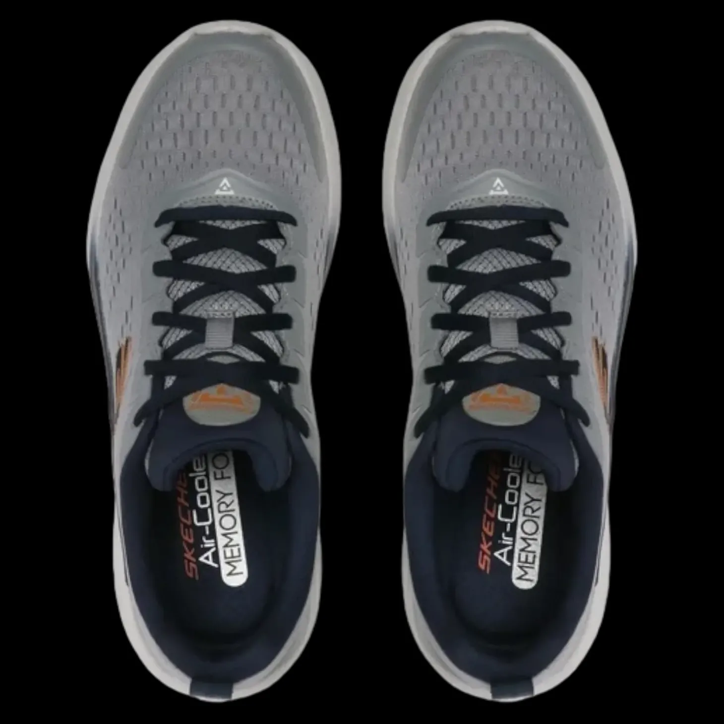 Glide-step Swift - Frayment Skechers Scarpe Sportive Da Uomo Grigio - 232634