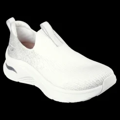 Glimmer Dust Skechers Scarpe Sportive Slip On Da Donna Bianco - 149689