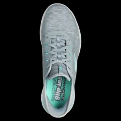 Go Golf Walk 5 - Slip Ins Skechers Scarpe Sportive Sneakers Da Donna Grigio - 123085