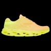 Go Run Swirl Tech Speed - Ultimate Stride Skechers Scarpe Sportive Da Donna Giallo - 129501