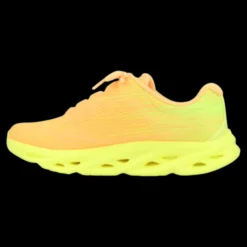 Go Run Swirl Tech Speed - Ultimate Stride Skechers Scarpe Sportive Da Donna Giallo - 129501