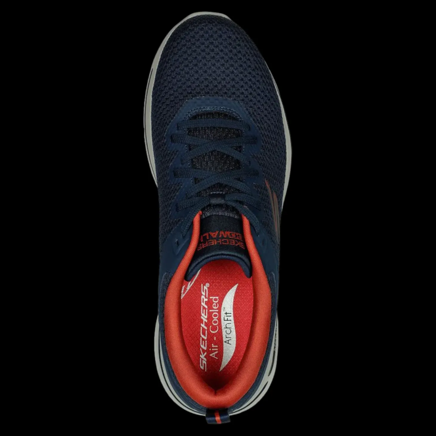 Go Walk Arch Fit - Clinton Skechers Scarpe Sportive Da Uomo Blu - 216254