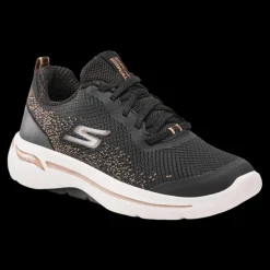 Go Walk Arch Fit - Flying Stars Skechers Scarpe Sportive Da Donna Nero - 124486