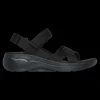Go Walk Arch Fit Sandal Skechers Sandali Da Donna Nero - 140808