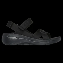 Go Walk Arch Fit Sandal Skechers Sandali Da Donna Nero - 140808