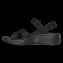 Go Walk Arch Fit Sandal Skechers Sandali Da Donna Nero - 140808