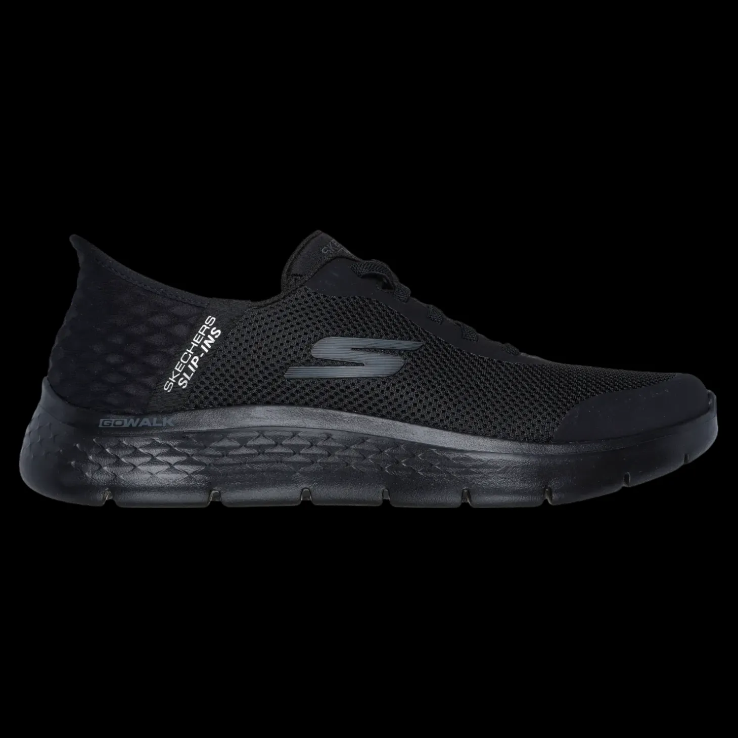 Go Walk Felx - Hands Up Skechers Slip On Sneakers Da Uomo Nero - 216324