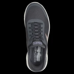 Go Walk Felx - Hands Up Skechers Slip On Sneakers Da Uomo Grigio - 216324