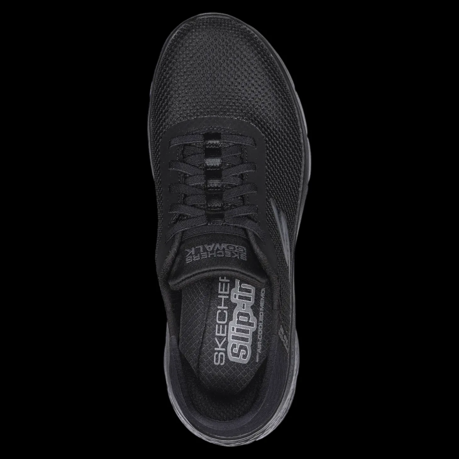 Go Walk Flex - Grand Entry Skechers Scarpe Sportive Sneakers Da Donna Nero - 124836