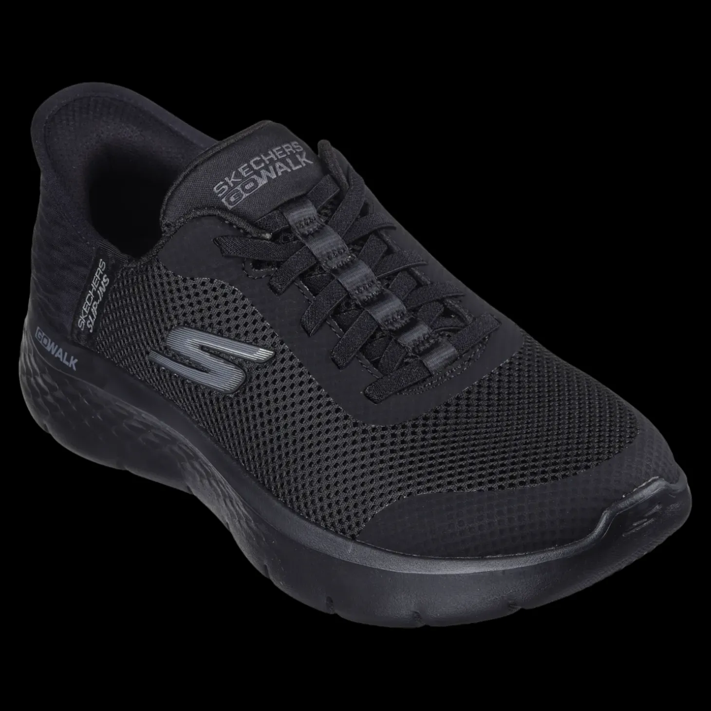 Go Walk Flex - Grand Entry Skechers Scarpe Sportive Sneakers Da Donna Nero - 124836