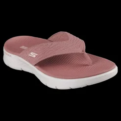 Go Walk Flex Sandal - Splendo Skechers Sandali Da Donna Malva - 141404