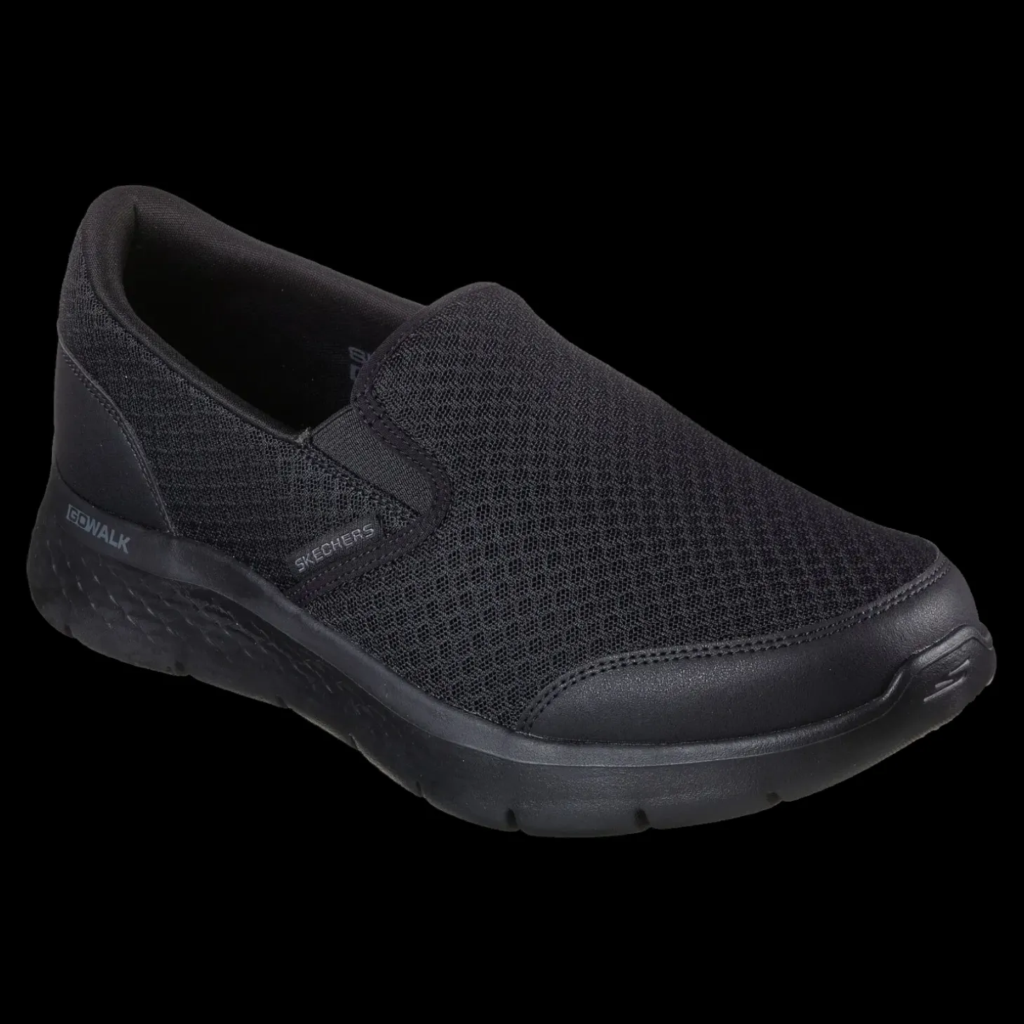Go Walk Flex Skechers Slip On Da Uomo 216485 Nero - 216485