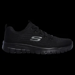 Graceful Skechers Scarpe Sportive Da Donna 12615 Nero - 12615