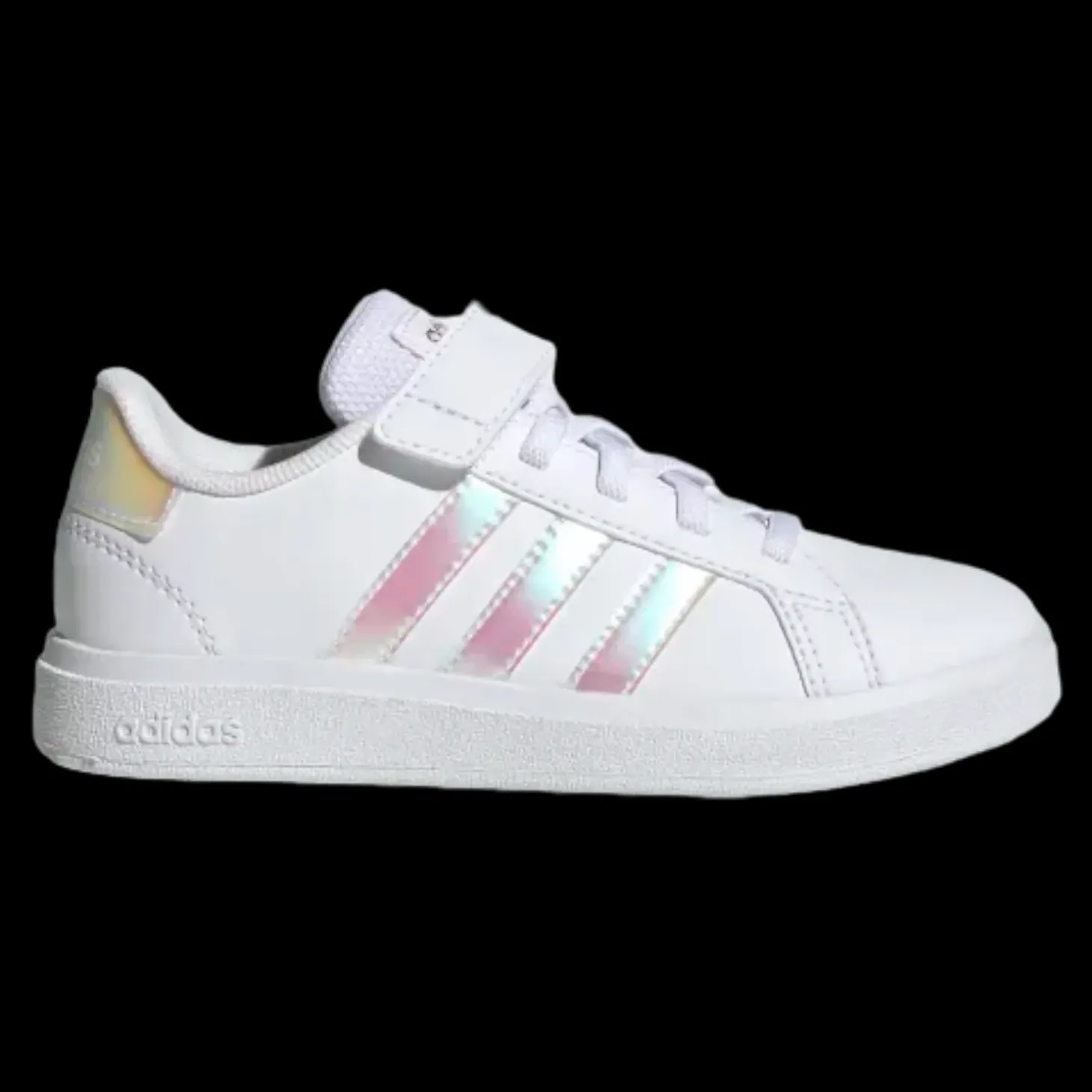 Grand Court 2.0 El K Adidas Sneakers Da Bambina Gy2327 Bianco - GY2327