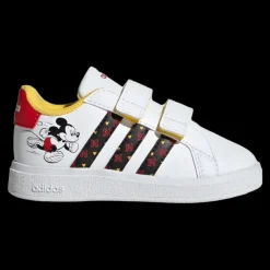 Grand Court Mickey Cf Adidas Sneakers Da Bambino Hp7759 Bianco - HP7759