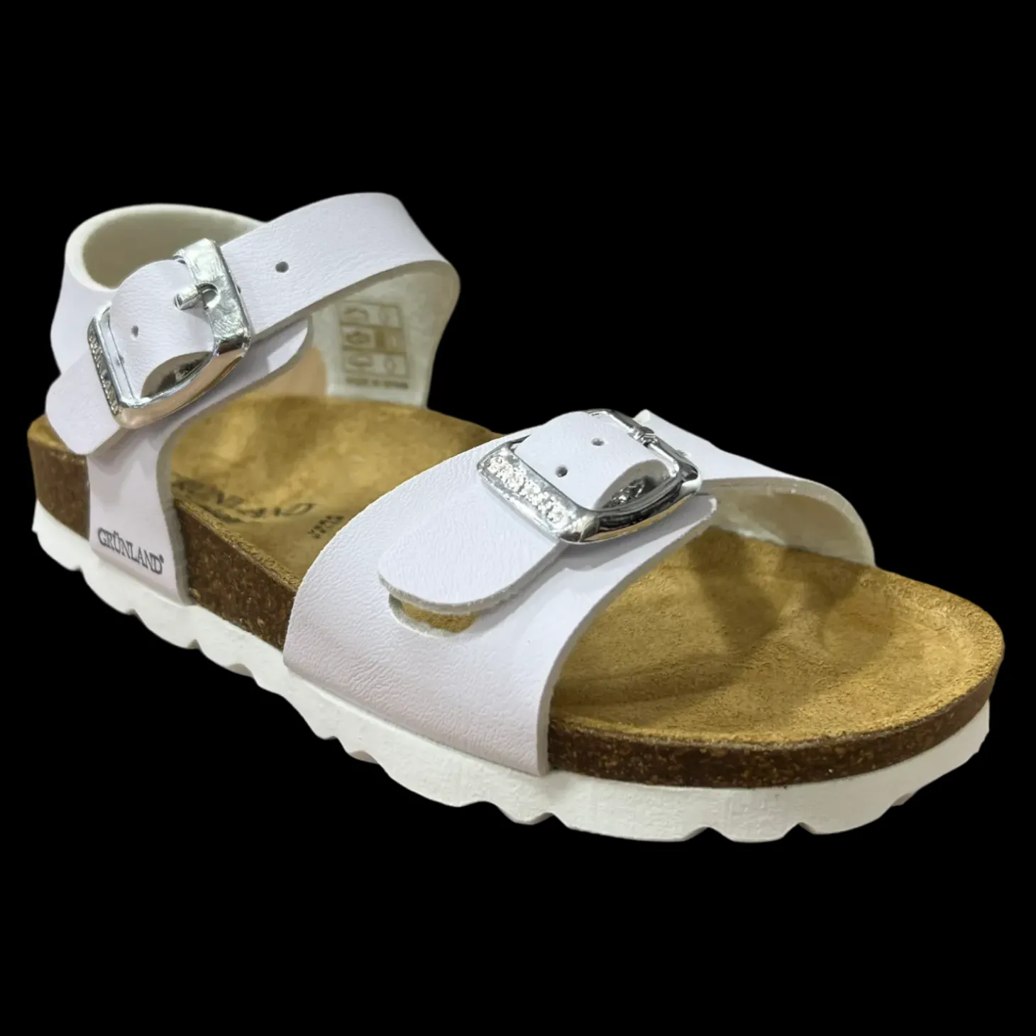 Grunland Junior Sandali Bambini Bianco - SB1569
