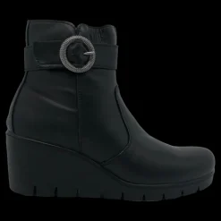 Imac Stivaletti Da Donna Con Zeppa Nero - 458510