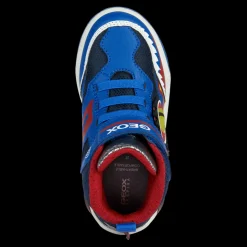 Inek Boy Geox Scarpe Sportive Sneakers Da Bambino Blu - J369CD