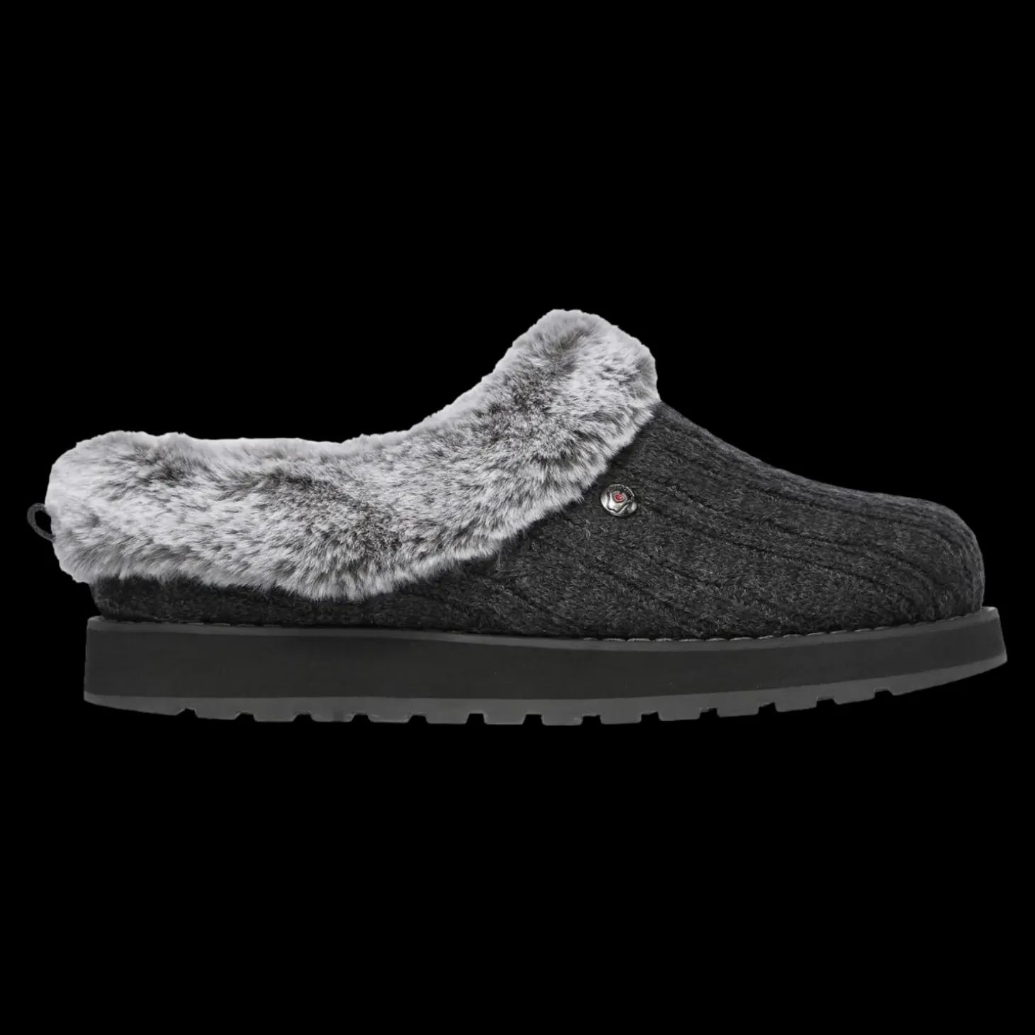 Keepsakes - Ice Angel Skechers Pantofole E Ciabatte Da Donna Antracite - 31204