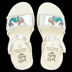 Maribella 1 Lelli Kelly Sandali Da Bambina Lkcv3572 Argento - LKCV3572
