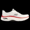 Max Cushioning Arch Fit Skechers Sneakers Da Uomo 220196 Bianco - 220196