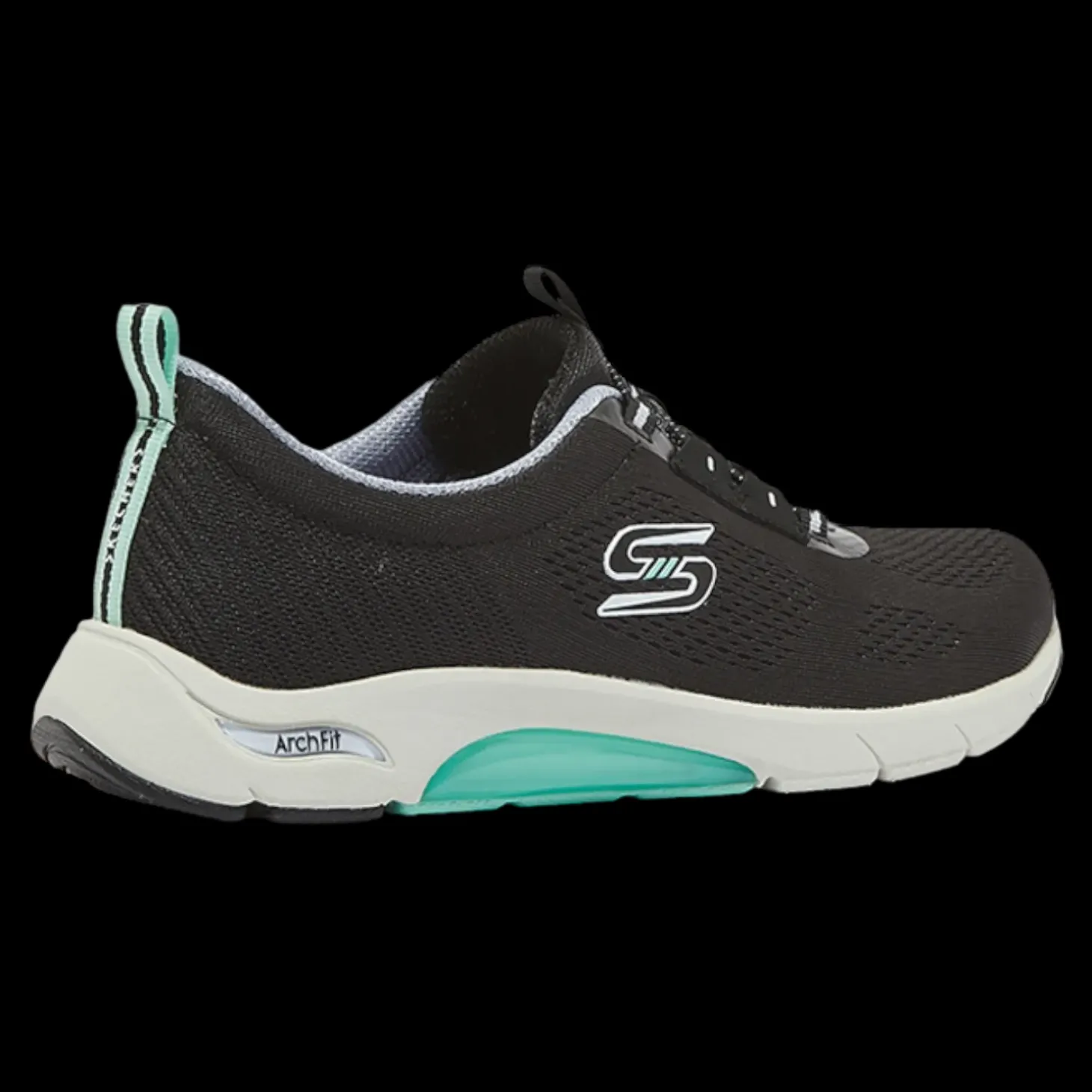 Mellow Skechers Scarpe Sportive Da Donna Nero - 104254