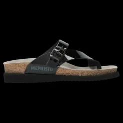 Mephisto Sandali Da Donna Helen Vernice Nero - HELEN