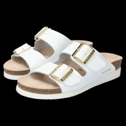 Mephisto Sandali Da Donna Hester Vernice Bianco - HESTER