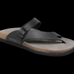 Mephisto Sandali Da Uomo Niels Nero - NIELS