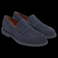 Nero Giardini Mocassini Da Uomo Blu - E500610U