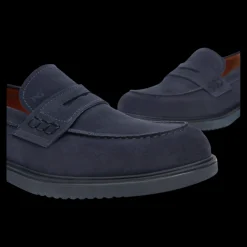 Nero Giardini Mocassini Da Uomo Blu - E500610U