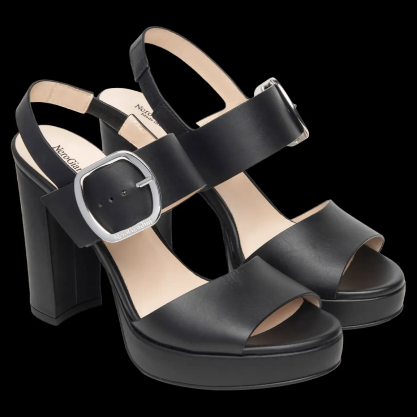 Nero Giardini Sandali Da Donna Nero - E410360D