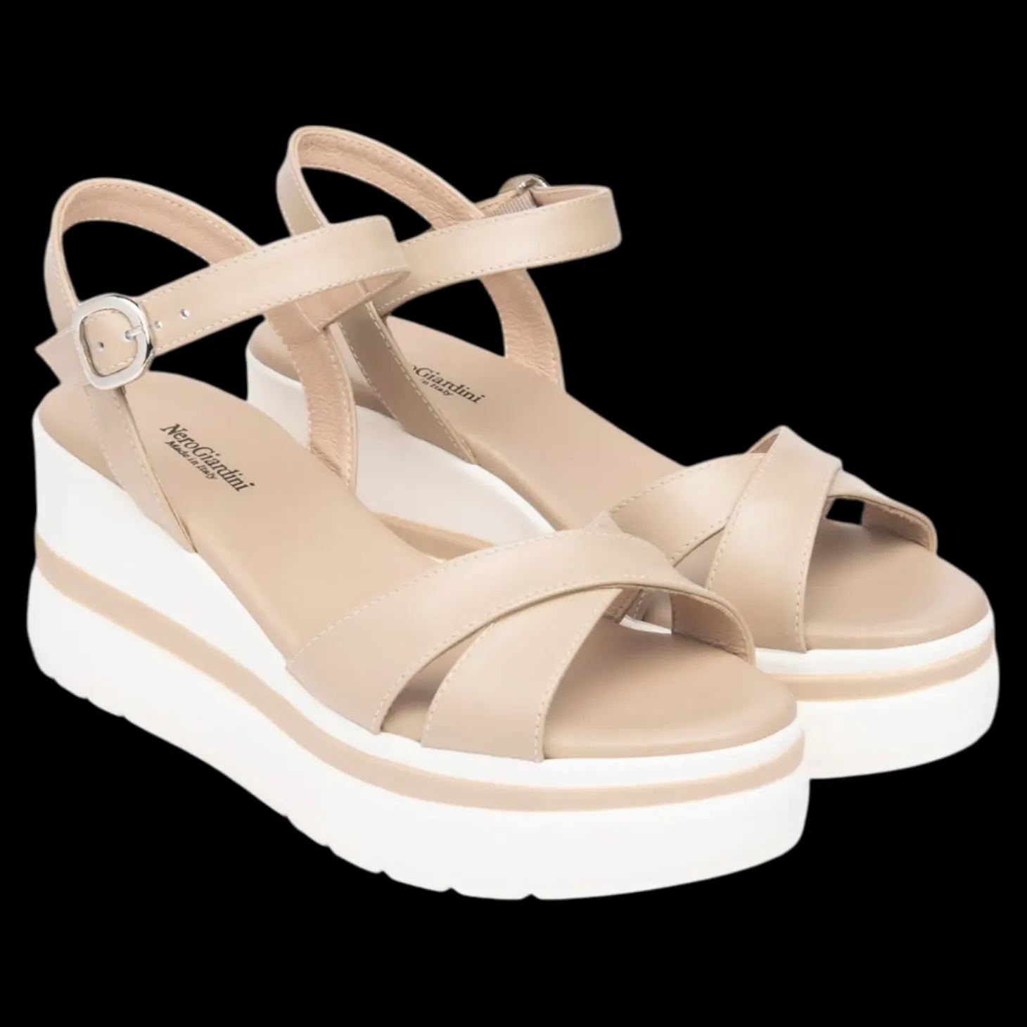 Nero Giardini Sandali Da Donna Lino - E513510D