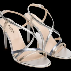 Nero Giardini Sandali Da Donna E218404de Argento - E218404DE