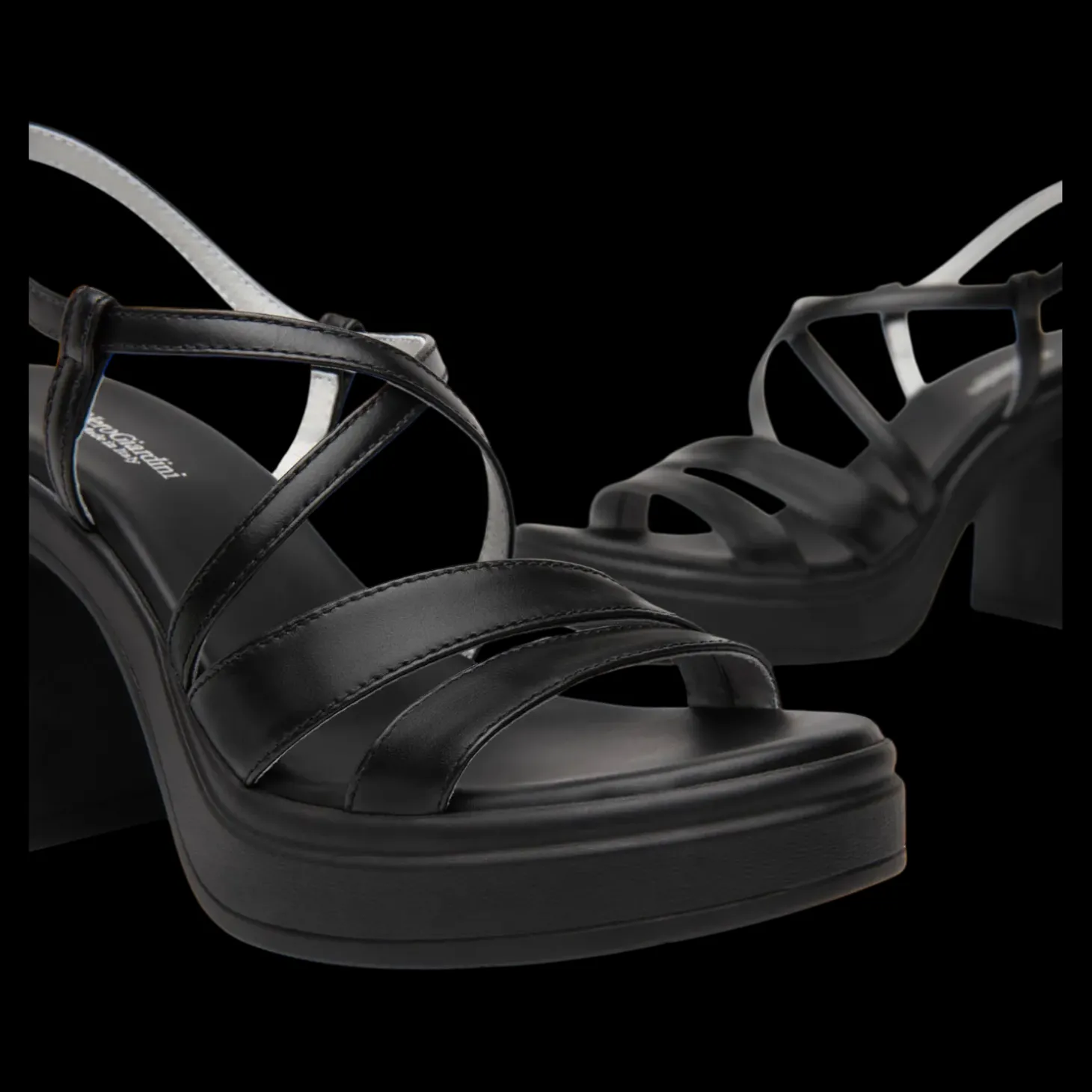 Nero Giardini Sandali Da Donna Nero - E513660D