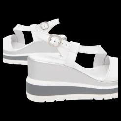 Nero Giardini Sandali Da Donna Bianco - E513520D