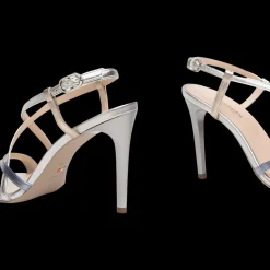 Nero Giardini Sandali Da Donna E218404de Argento - E218404DE