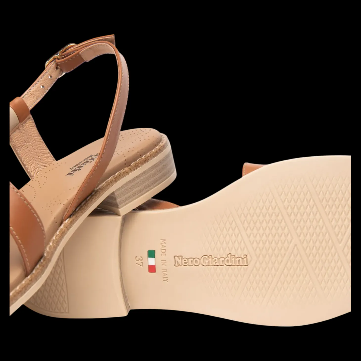 Nero Giardini Sandali Da Donna Lino - E513422D