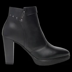 Nero Giardini Stivaletti Tronchetti Da Donna Nero - I411210D