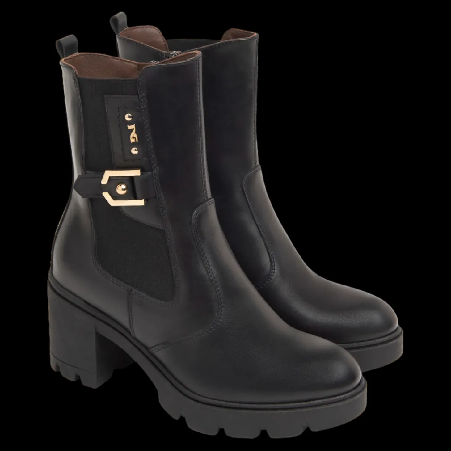 Nero Giardini Stivaletti Da Donna Nero - I411900D