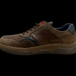 Notton Sneakers Allacciate Da Uomo In Pelle Marrone 0317 Marrone - 0317