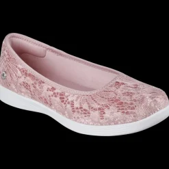 On The Go Dreamy Skechers Ballerine Da Donna 136252 Malva - 136252