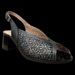 Pitillos Eleganti E Cerimonia Sandali Da Donna Nero - 5691