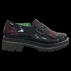 Pitillos Mocassini Da Donna Nero/bordeaux - 5361