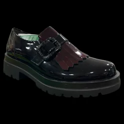 Pitillos Mocassini Da Donna Nero/bordeaux - 5361