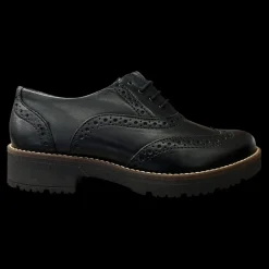 Pitillos Stringate Da Donna Nero - 10088